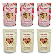 SnackAmor Jowar & Multigrain Bites Combo, Strawberry & Vanilla 6 Piece(s)/Pack