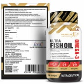 9 - MuscleXP Ultra Fish Oil Omega 3, 60 softgels