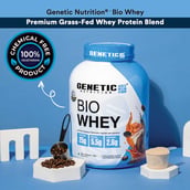 1 - Genetic Nutrition Bio Whey, 2.2 lb Coffee Caramel