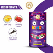 5 - Mom & World Kidsy Multivitamin, 30 gummies Strawberry