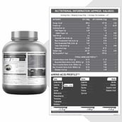 1 - MuscleBlaze Biozyme Whey Protein, 4.4 lb Kesar Kulfi