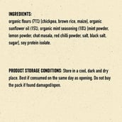 7 - Nourish Organics Popeas Organic Chickpea Puffs, Spicy Mint (Pack of 4) 60 g