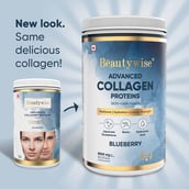 9 - Beautywise Advanced Collagen Proteins, 0.250 kg Blueberry