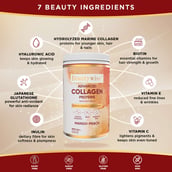 4 - Beautywise Advanced Collagen Proteins, 0.250 kg Mango-Peach