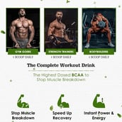 6 - Naturyz BCAA,  0.55 lb  16 Servings  Green Apple 