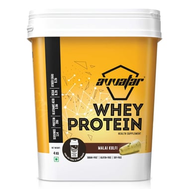 Avvatar Whey Protein- 8.8 lb Malai Kulfi