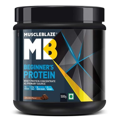 MuscleBlaze Beginner's Protein, 1.1 lb Chocolate