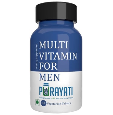 Purayati Multivitamin for Men, 90 tablet(s) Unflavoured