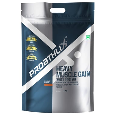 Proathlix Heavy Muscle Gain, 2.2 lb Chocolate