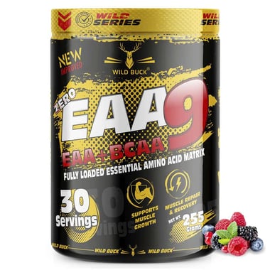Wild Buck EAA9, Wild Berries 0.56 lb 30 Servings