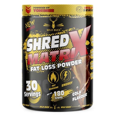 Wild Buck Shred Matrix Fat Loss Powder, 0.39 lb Cola