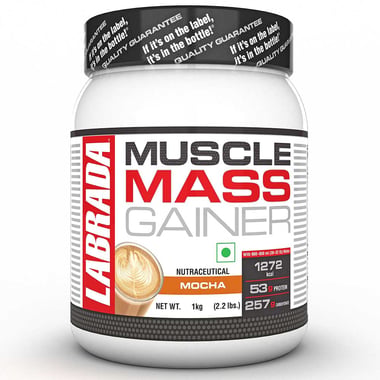 Labrada Muscle Mass Gainer, 2.2 lb Mocha