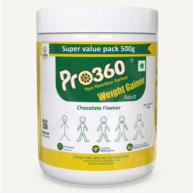 PRO360 Weight Gainer Nutritional Beverage Mix, 1.1 lb Chocolate