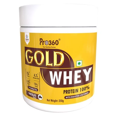 PRO360 Gold Whey Protein 100%, 0.55 lb Chocolate