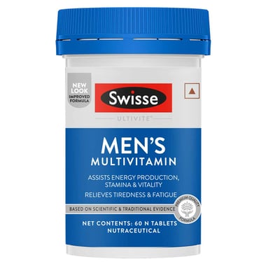 Swisse Mens Ultivite Multivitamin, 60 tablet(s) Unflavoured