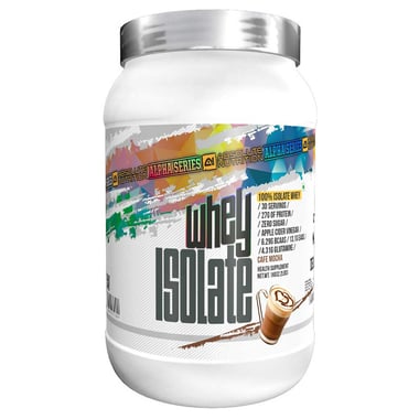 Absolute Nutrition Alpha Whey Isolate Protein,  2.2 lb  Café Mocha 