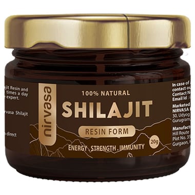 Nirvasa Pure Shilajit Resin Form,  20 g 
