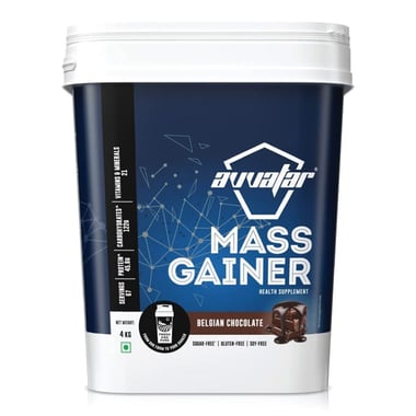 Avvatar Mass Gainer,  8.8 lb  Belgian Chocolate 