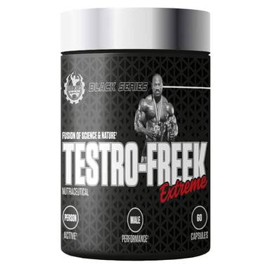 Dexter Jackson Black Series Testro Freek Extreme,  60 capsules  Unflavoured 