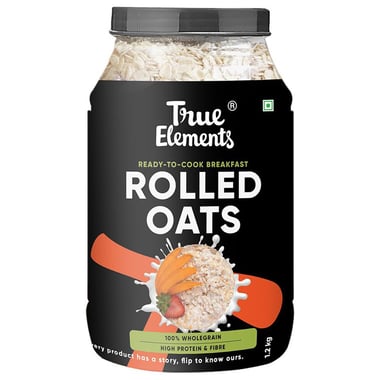True Elements Gluten-Free Rolled Oats, 1.2 kg Unflavoured