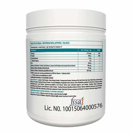 3 - HK Vitals Plant Based Collagen Builder by Healthkart,  0.250 kg  Lemon Anar Fusion 