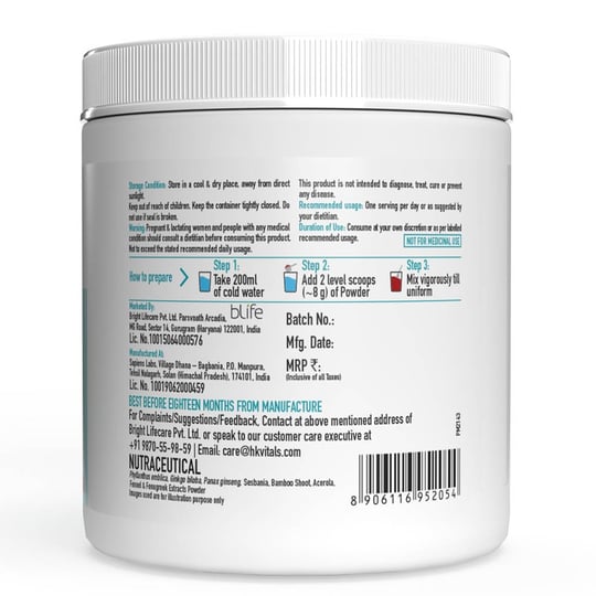 3 - HK Vitals Plant Based Biotin by Healthkart, 125 g Tangy Anardana