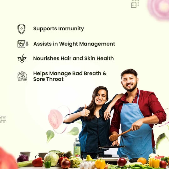 6 - HK Vitals White Vinegar by HealthKart, 0.5 L Unflavoured