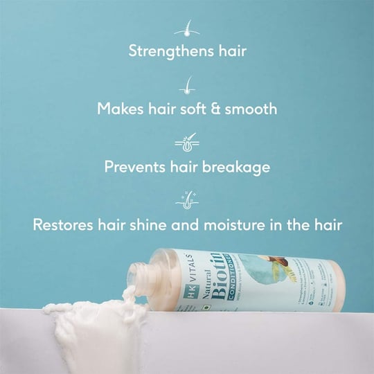 3 - HK Vitals Biotin Conditioner by HealthKart,  175 ml  for All Hair Types